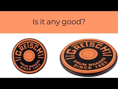 Тренувальний пед GRETSCH Practice Pad 6", видео 1