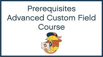 Prerequisites for ACF Mini Class