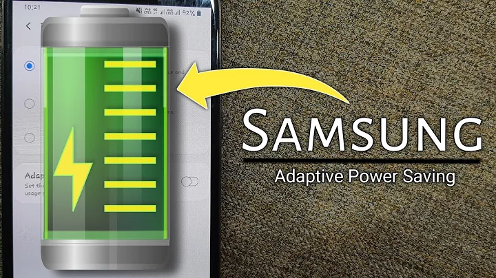 Samsung | Adaptive Power Saving 🔥