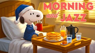 Snoopy’s Cozy Breakfast Jazz 🍁☕ Smooth Autumn Tunes for Peaceful Mornings