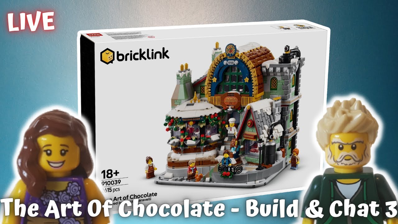 Live - Lego Bricklink Designer Art Of Chocolate (910039) - Build 