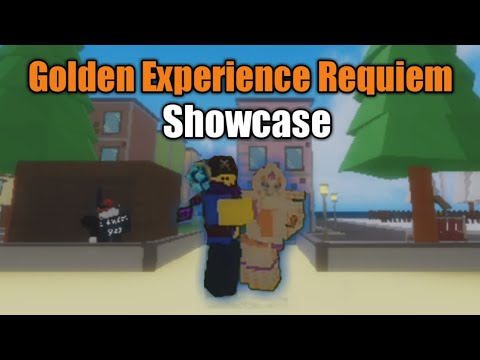 Golden Experience Requiem Showcase A Modded Adventure Roblox Youtube - encontramos mucho oro gold adventure roblox youtube