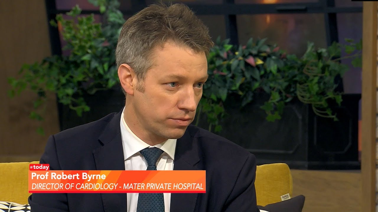 Prof. Robert Byrne on RTE Today Show | Heart Valve Disease | Mater