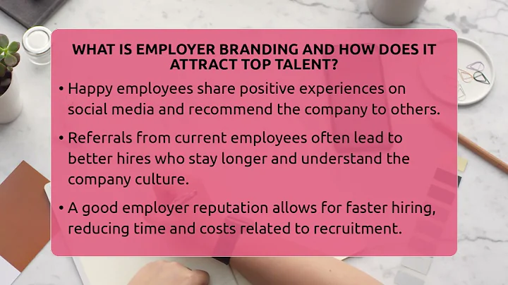What Is Employer Branding And How Does It Attract Top Talent? - Office Wellness Insights