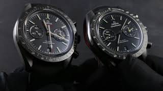 omega speedmaster pitch black