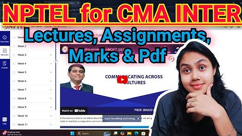 **Everything about NPTEL on Screen**