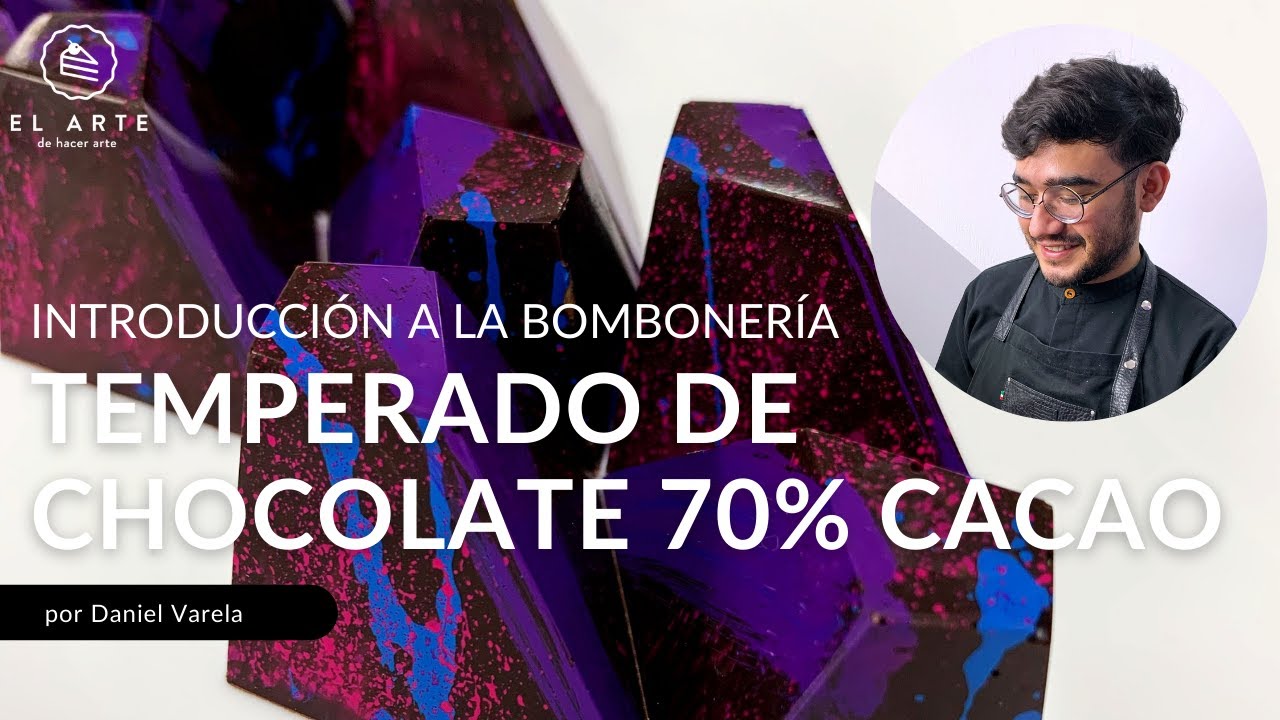 Clase 1: Temperado de chocolate 70% cacao - Introducción a la bombonería