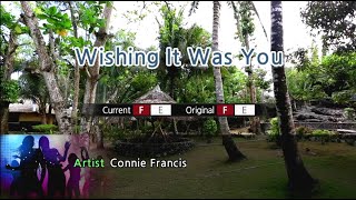 Wishing It Was You - Connie Francis (Karaoke Version)