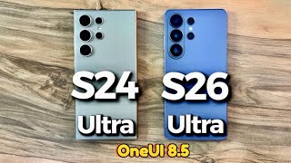 Samsung Galaxy S24 Ultra vs Samsung Galaxy S26 Ultra
