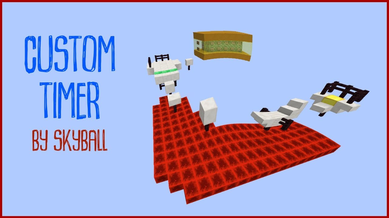 custom timer for minecraft 1 12 youtube minecraft 1 minute timer