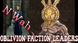 Dagoth Ur Oblivion Faction Leaders Lore