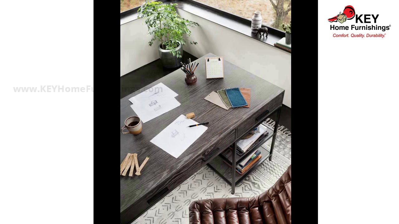 Four Hands Malibu Desk Chair CCAR-019 | KEY Home