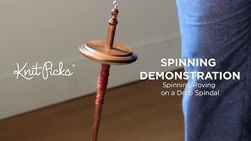 How To Spin Wool Yarn with a Drop Spindle