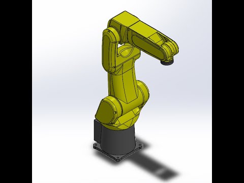 FANUC LR-Mate 200iD with Solidworks Animated