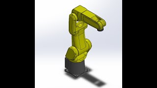 FANUC LR-Mate 200iD with Solidworks Animated