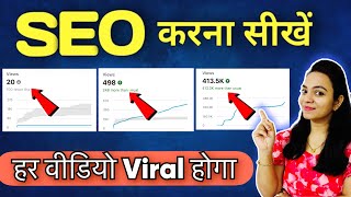 Seo kaise Kare In Hindi | YouTube Video Me Seo Kaise Kare | Seo For YouTube Channel | A2Z Content
