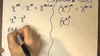 Remembering Exponent Rules