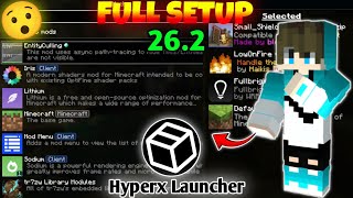 🔥 HyperX Launcher 26.2 Full Setup 😯 | Mods + Shaders + Resource Packs Setup Mobile screenshot 5