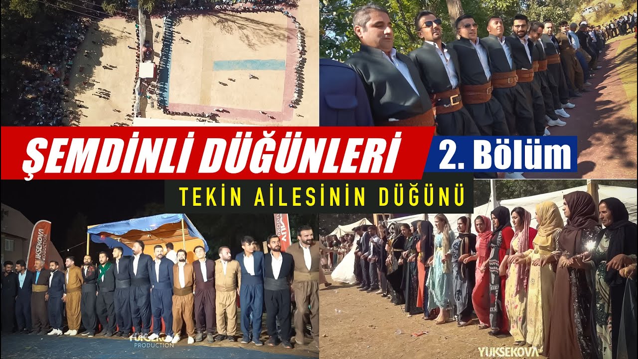 Tekin ailesinin düğünü (2) - Cevdet Şemzini - Şemdinli - Kurdish Wedding