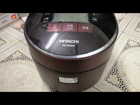 Cực phẩm Hitachi Steam Cut RZ-TW3000K | Đời 2014 | Đèn LED | Nồi ...