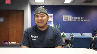 ETI Testimonial: Anthony from Romeville (Welding Student Experience)