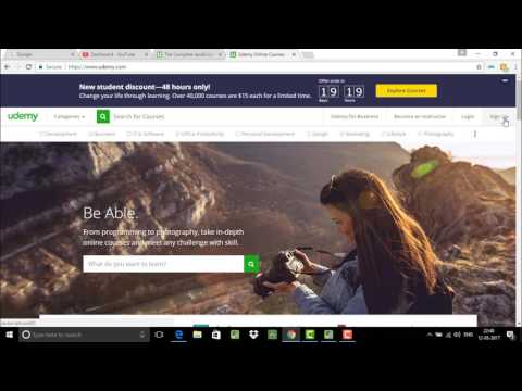 Free courses at udemy || JAVA,C,C++,Hacking,Video editing etc.