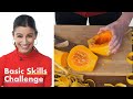 50 People Try to Peel and Chop a Butternut Squash | Epicurious