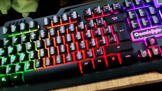 Added Cosmic Byte keyboard to setup. 😄 | Not related to DSA LOL 😂😂 screenshot 5