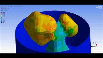 ANSYS WB Explicit Dynamics with fluids - Simulation of underwater blast in a rigid tank