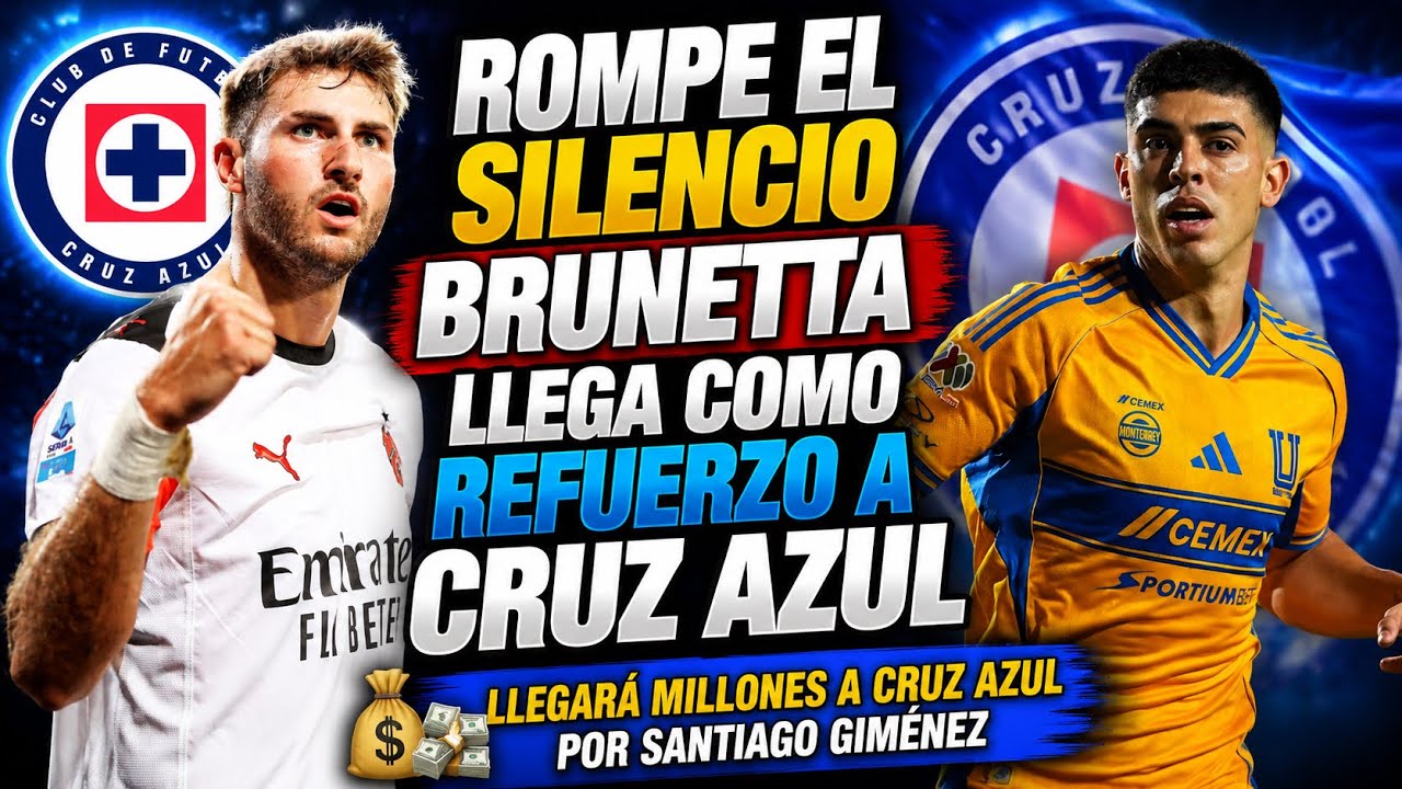 Cruz Azul y Brunetta: el bombazo que ilusiona a la afición