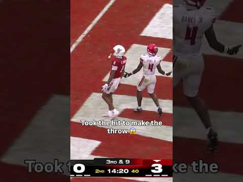Amazing vision from the QB 🥶 #ncstate #accfootball #collegefootball