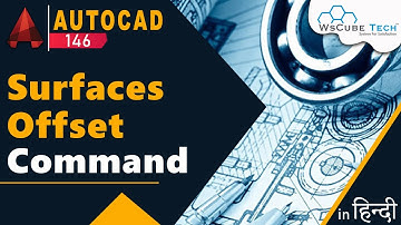 AutoCAD 3D - How To use Surfaces Offset Command in AutoCAD | AutoCAD Tutorial | #146