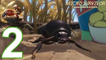 Micro Survivor: Tiny World - Gameplay Walkthrough Part 2 - Fourth Night (iOS, Android)