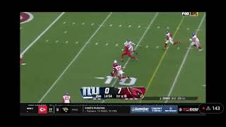 Celebrity Joshua Dobbs Runs in a Touchdown vs Giants Profile