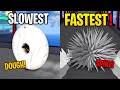 🏎️ Slowest to Fastest (GROUND!) Devil Fruits in Blox Fruits!