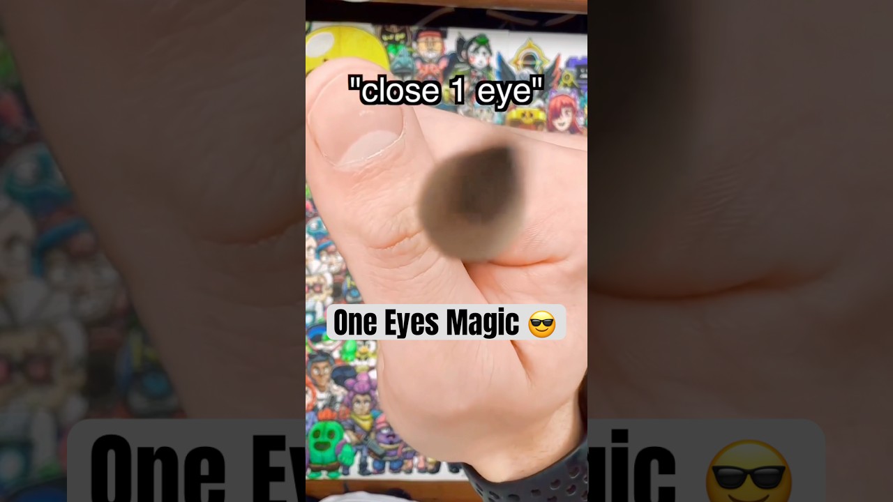 One Eye Closed And See Magic ✨ | Mind Trick | 