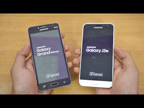 Samsung Galaxy Grand Prime Plus vs Galaxy J3 (2016) - Speed Test! (4K)