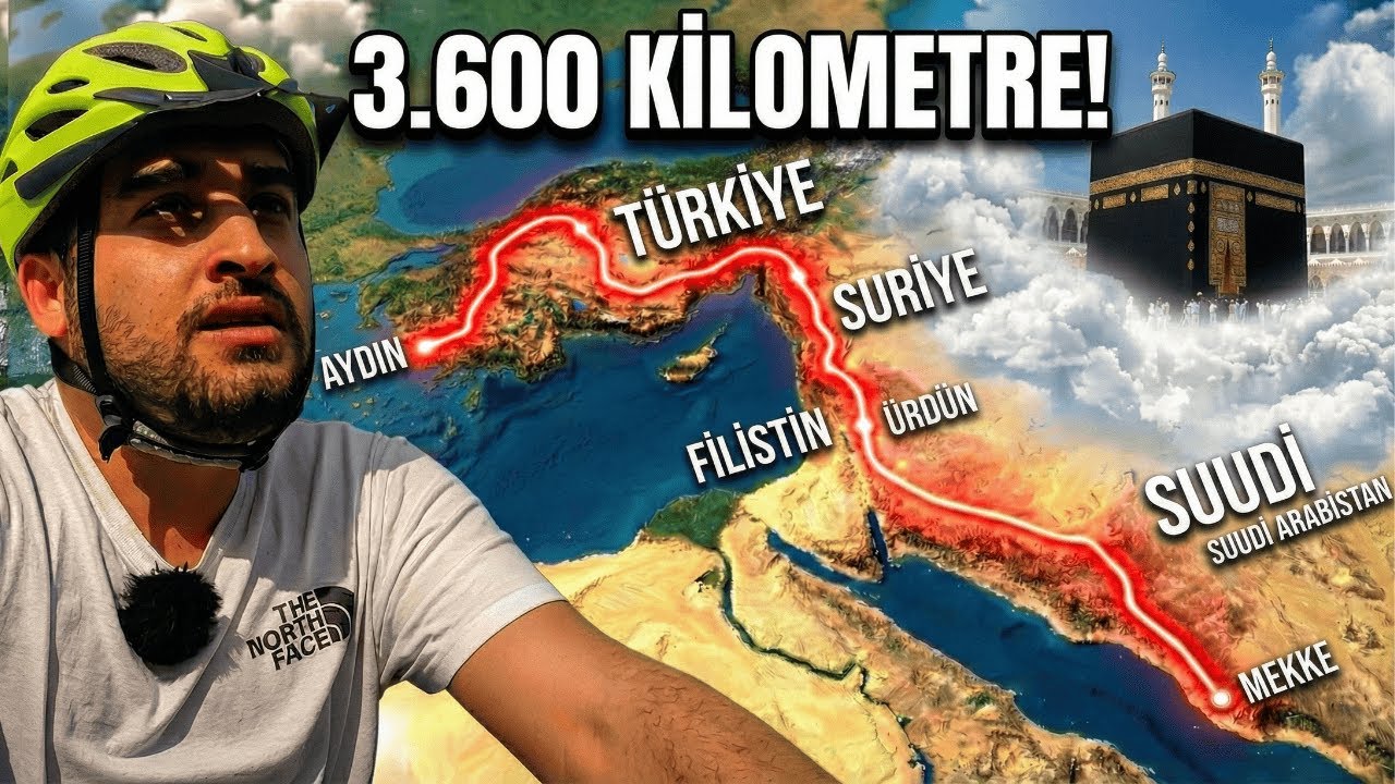 Bisikletle Türkiye’den Mekke’ye Gidiyorum ! ( Bölüm 1 ) 