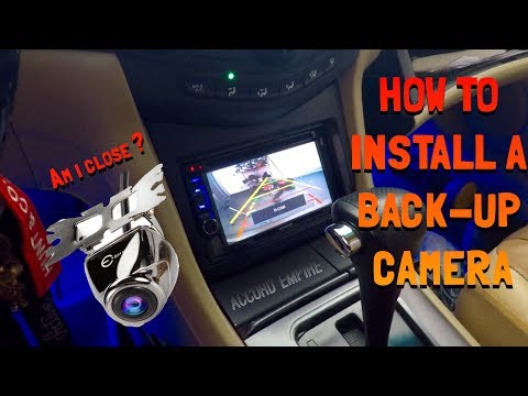 How to Install a Back up Camera in a Honda Accord