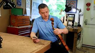 How to clean violin strings and fingerboard with steel wool. screenshot 2
