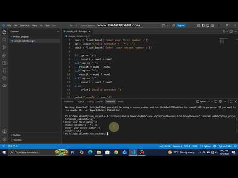 Build a Calculator in Python 🐍 | Beginner-Friendly Python Project #python