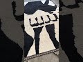 8x10 ft, 8x10 ft Hand-knotted Moroccan style Rug Made of Un-Dyed Beige and Black Wool H049