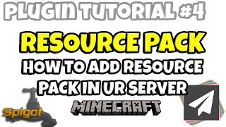 HOW TO ADD RESOURCEPACK INTO YOUR MINECRAFT SERVER IN 1MIN