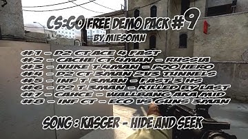 CS:GO FREE DEMO PACK #9 - by miesomn