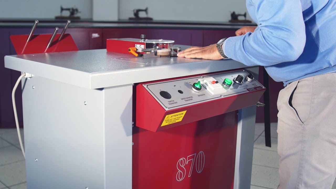 OMAC 870 Spazzolatrice orizzontale