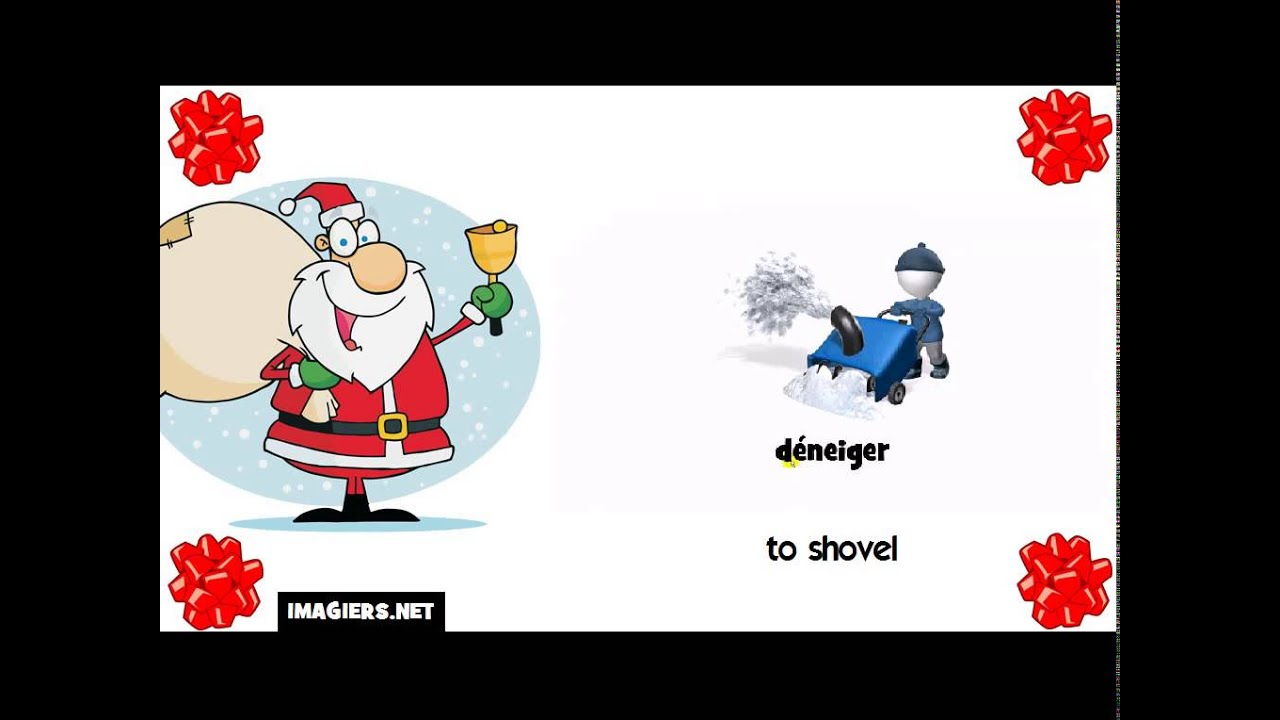 How to say to shovel in French YouTube