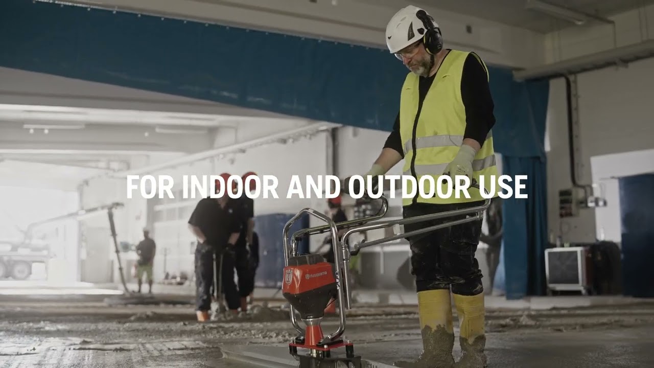 Husqvarna BV 30i - EXPERIENCE BATTERY POWERED SCREEDING