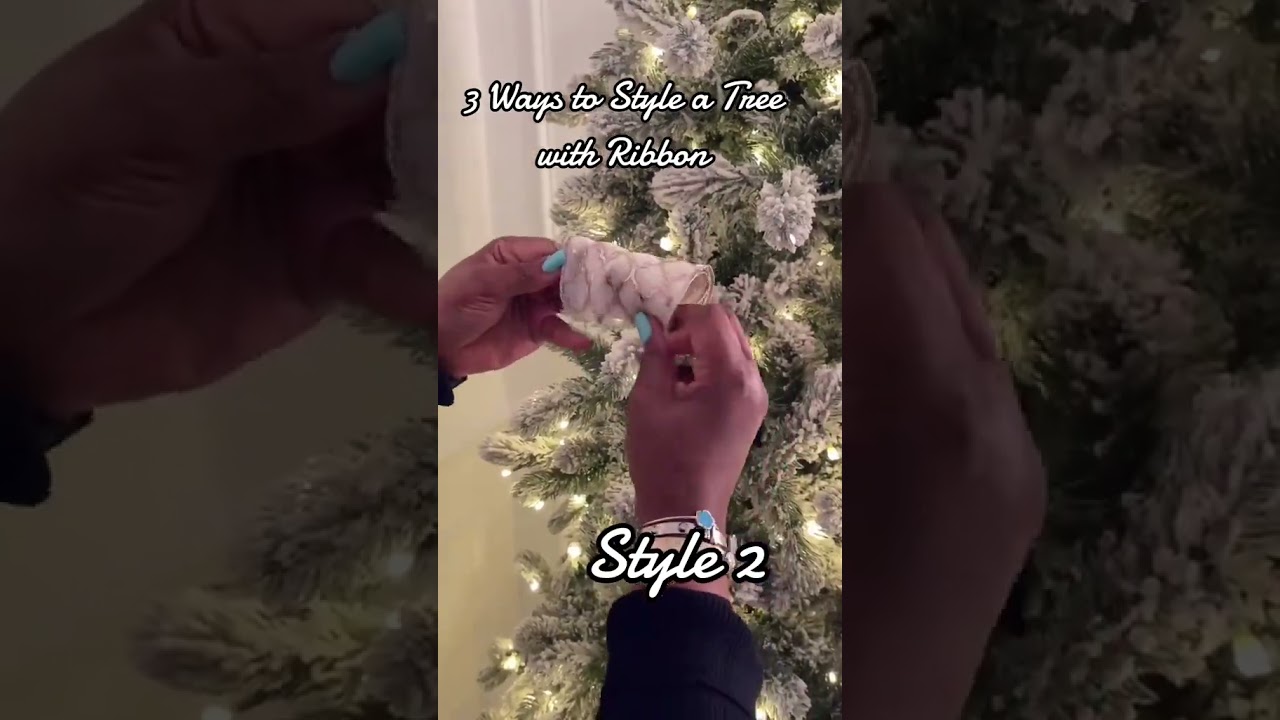 christmas tree decoration skills 