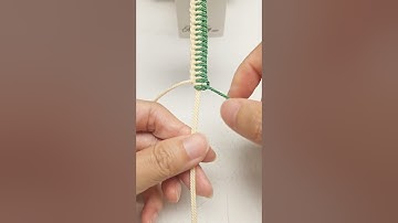 How to Tie the Knot | Easy Macrame & Bracelet Tutorial  #shortstutorial #diy #macrame #knotting