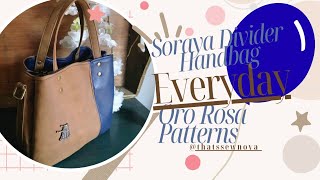 Soraya Divider Handbag Oro Rosa Patterns